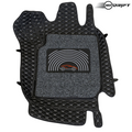 Neodrift - Car 7D Neo Premium Floor Mats for Mercedes E Class (2024-2025)-#Color_Black + Silver