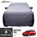 Neodrift® - Car Cover for HATCHBACK Chevrolet UVA-#Material_SuperTech (₹5499/-)#Color_L.Grey+Blue
