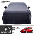 Neodrift® - Car Cover for HATCHBACK Chevrolet UVA-#Material_SuperTech (₹5499/-)#Color_Black+Grey