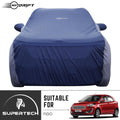 Neodrift® - Car Cover for HATCHBACK Ford Figo-#Material_SuperTech (₹5499/-)#Color_Blue+L.Grey