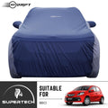 Neodrift® - Car Cover for HATCHBACK Honda Brio-#Material_SuperTech (₹5499/-)#Color_Blue+L.Grey