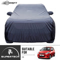 Neodrift® - Car Cover for HATCHBACK Hyundai i10-#Material_SuperTech (₹5499/-)#Color_Grey+Black