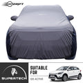 Neodrift® - Car Cover for HATCHBACK Hyundai i20 Active-#Material_SuperTech (₹5499/-)#Color_L.Grey+Blue
