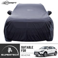 Neodrift® - Car Cover for HATCHBACK Hyundai i20 Active-#Material_SuperTech (₹5499/-)#Color_Black+Grey