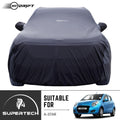 Neodrift® - Car Cover for HATCHBACK Maruti Suzuki A-Star-#Material_SuperTech (₹5499/-)#Color_Black+Grey