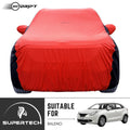 Neodrift® - Car Cover for HATCHBACK Maruti Suzuki Baleno-#Material_SuperTech (₹5499/-)#Color_Red+Black