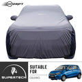 Neodrift® - Car Cover for HATCHBACK Maruti Suzuki Celerio-#Material_SuperTech (₹5499/-)#Color_L.Grey+Blue