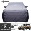 Neodrift® - Car Cover for HATCHBACK Maruti Suzuki WagonR-#Material_SuperTech (₹5499/-)#Color_L.Grey+Blue
