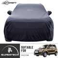 Neodrift® - Car Cover for HATCHBACK Maruti Suzuki WagonR-#Material_SuperTech (₹5499/-)#Color_Black+Grey