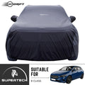 Neodrift® - Car Cover for HATCHBACK Mercedes B Class-#Material_SuperTech (₹5999/-)#Color_Black+Grey