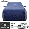 Neodrift® - Car Cover for HATCHBACK Nissan Micra-#Material_SuperTech (₹5499/-)#Color_Blue+L.Grey