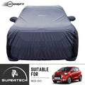 Neodrift® - Car Cover for HATCHBACK Nissan Redi Go-#Material_SuperTech (₹5499/-)#Color_Grey+Black