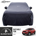 Neodrift® - Car Cover for HATCHBACK Renault Kwid-#Material_SuperTech (₹5499/-)#Color_Black+Grey