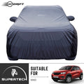 Neodrift® - Car Cover for HATCHBACK Renault Kwid-#Material_SuperTech (₹5499/-)#Color_Grey+Black