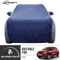 Neodrift® - Car Cover for HATCHBACK Renault Kwid-#Material_SuperTech (₹5499/-)#Color_Blue+L.Grey