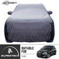Neodrift® - Car Cover for HATCHBACK Skoda Fabia-#Material_SuperTech (₹5499/-)#Color_L.Grey+Blue