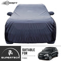 Neodrift® - Car Cover for HATCHBACK Skoda Fabia-#Material_SuperTech (₹5499/-)#Color_Grey+Black