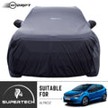 Neodrift® - Car Cover for HATCHBACK Tata Altroz-#Material_SuperTech (₹5499/-)#Color_Black+Grey
