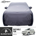 Neodrift® - Car Cover for HATCHBACK Tata Indica-#Material_SuperTech (₹5499/-)#Color_L.Grey+Blue