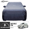 Neodrift® - Car Cover for HATCHBACK Tata Indica-#Material_SuperTech (₹5499/-)#Color_Grey+Black