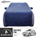 Neodrift® - Car Cover for HATCHBACK Tata Indica-#Material_SuperTech (₹5499/-)#Color_Blue+L.Grey
