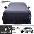 Neodrift® - Car Cover for HATCHBACK Toyota Glanza-#Material_SuperTech (₹5499/-)#Color_Black+Grey