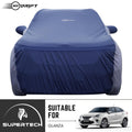 Neodrift® - Car Cover for HATCHBACK Toyota Glanza-#Material_SuperTech (₹5499/-)#Color_Blue+L.Grey