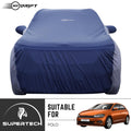 Neodrift® - Car Cover for HATCHBACK Volkswagen Polo-#Material_SuperTech (₹5499/-)#Color_Blue+L.Grey