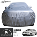 Neodrift® - Car Cover for HATCHBACK Volkswagen Polo GT-#Material_CrystalTech (₹2849/-)#Color_CrystalSilver