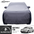Neodrift® - Car Cover for HATCHBACK Volkswagen Polo GT-#Material_SuperTech (₹5499/-)#Color_L.Grey+Blue