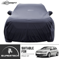 Neodrift® - Car Cover for HATCHBACK Volkswagen Polo GT-#Material_SuperTech (₹5499/-)#Color_Black+Grey