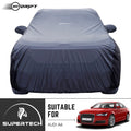 Neodrift® - Car Cover for SEDAN Audi A6-#Material_SuperTech (₹6499/-)#Color_Grey+Black