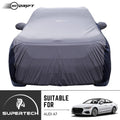 Neodrift® - Car Cover for SEDAN Audi A7-#Material_SuperTech (₹6499/-)#Color_L.Grey+Blue