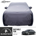 Neodrift® - Car Cover for SEDAN Audi A8-#Material_SuperTech (₹6499/-)#Color_L.Grey+Blue
