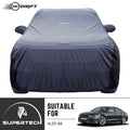 Neodrift® - Car Cover for SEDAN Audi A8-#Material_SuperTech (₹6499/-)#Color_Grey+Black