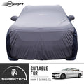 Neodrift® - Car Cover for SEDAN BMW 3 SERIES GL-#Material_SuperTech (₹6499/-)#Color_L.Grey+Blue