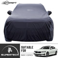 Neodrift® - Car Cover for SEDAN BMW 5 SERIES-#Material_SuperTech (₹6499/-)#Color_Black+Grey