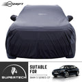 Neodrift® - Car Cover for SEDAN BMW 5 Series GT-#Material_SuperTech (₹6499/-)#Color_Black+Grey