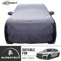Neodrift® - Car Cover for SEDAN BMW 7 Series-#Material_SuperTech (₹6499/-)#Color_L.Grey+Blue