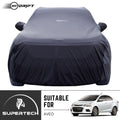 Neodrift® - Car Cover for SEDAN Chevrolet Aveo-#Material_SuperTech (₹5999/-)#Color_Black+Grey