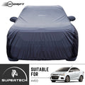 Neodrift® - Car Cover for SEDAN Chevrolet Aveo-#Material_SuperTech (₹5999/-)#Color_Grey+Black