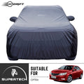 Neodrift® - Car Cover for SEDAN Chevrolet Optra-#Material_SuperTech (₹5999/-)#Color_Grey+Black