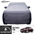 Neodrift® - Car Cover for SEDAN Fiat Linea-#Material_SuperTech (₹5999/-)#Color_L.Grey+Blue