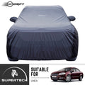Neodrift® - Car Cover for SEDAN Fiat Linea-#Material_SuperTech (₹5999/-)#Color_Grey+Black
