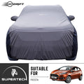 Neodrift® - Car Cover for SEDAN Ford Fiesta-#Material_SuperTech (₹5999/-)#Color_L.Grey+Blue