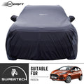 Neodrift® - Car Cover for SEDAN Ford Fiesta-#Material_SuperTech (₹5999/-)#Color_Black+Grey