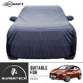 Neodrift® - Car Cover for SEDAN Ford Fiesta-#Material_SuperTech (₹5999/-)#Color_Grey+Black
