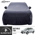 Neodrift® - Car Cover for SEDAN Honda Amaze-#Material_SuperTech (₹5999/-)#Color_Black+Grey