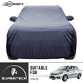 Neodrift® - Car Cover for SEDAN Honda Amaze-#Material_SuperTech (₹5999/-)#Color_Grey+Black