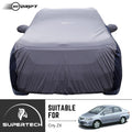 Neodrift® - Car Cover for SEDAN Honda ZX-#Material_SuperTech (₹5999/-)#Color_L.Grey+Blue